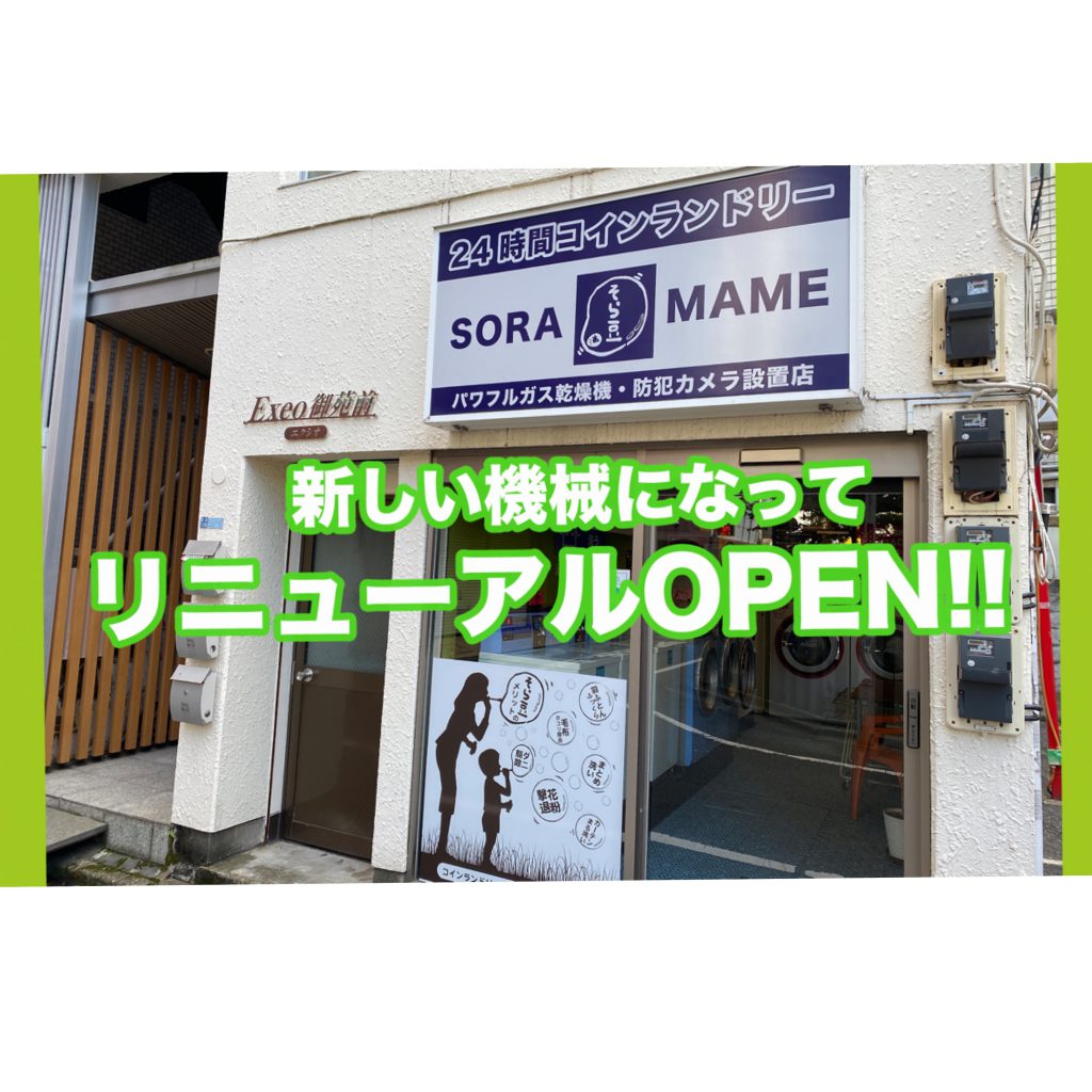 新宿御苑徒歩２分『そら豆』全台入れ替えリニューアルOPEN!! | \笑顔と元気のハリキリ集団！シェアする文化を創造するクリエーター！！